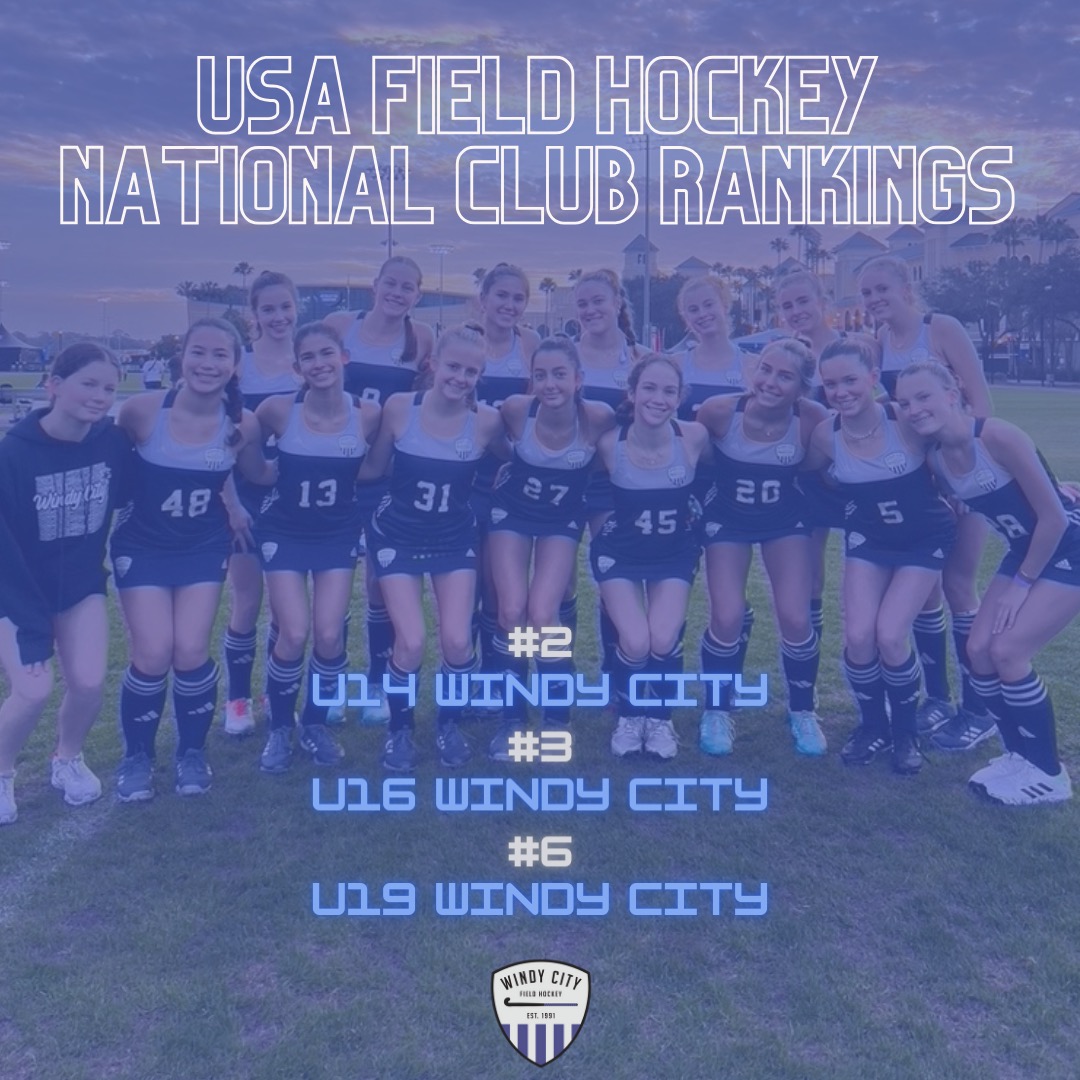 TOP TEN NATIONAL RANKINGS Windy City Field Hockey